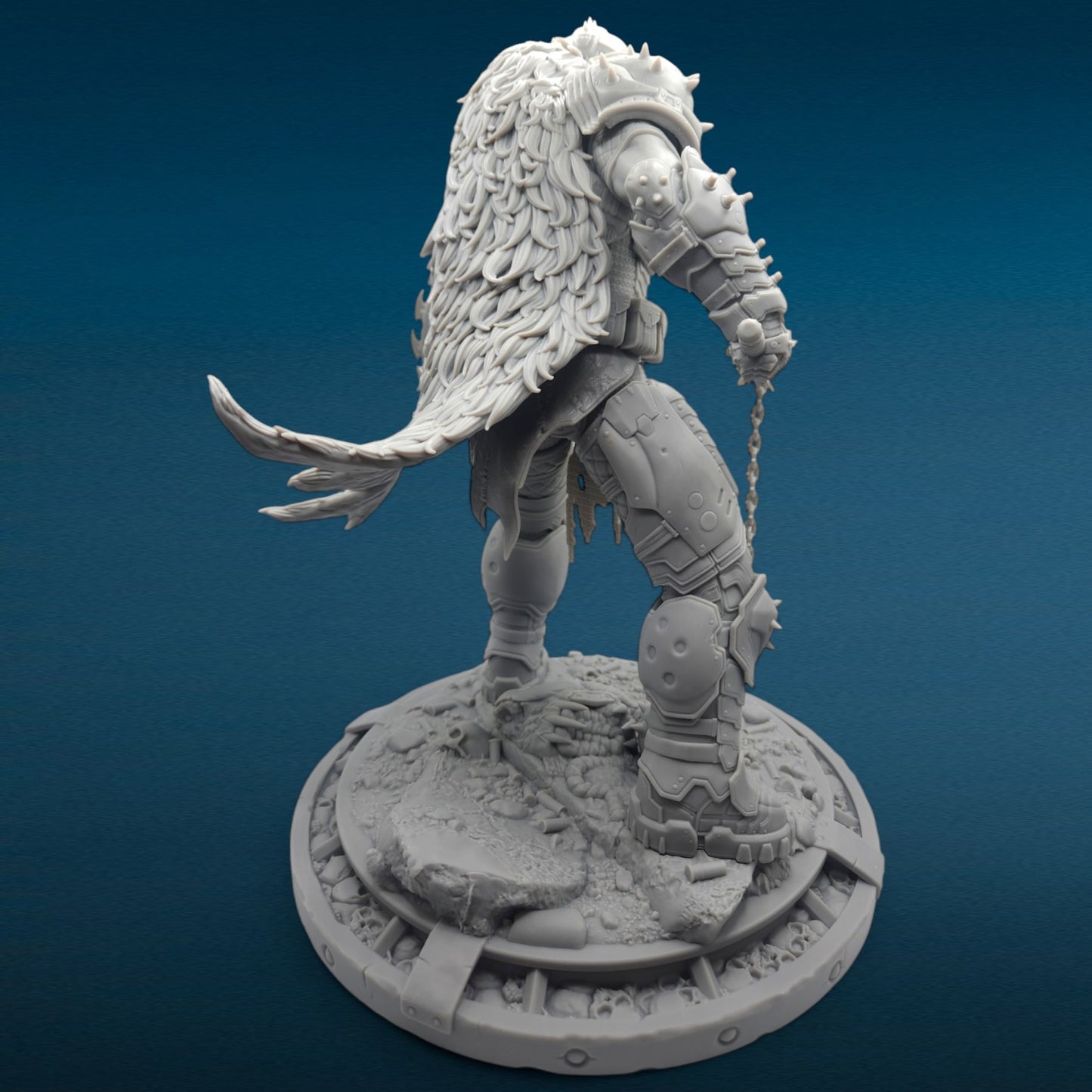 3D Resin Figurine - Doom Slayer | The Dark Ages