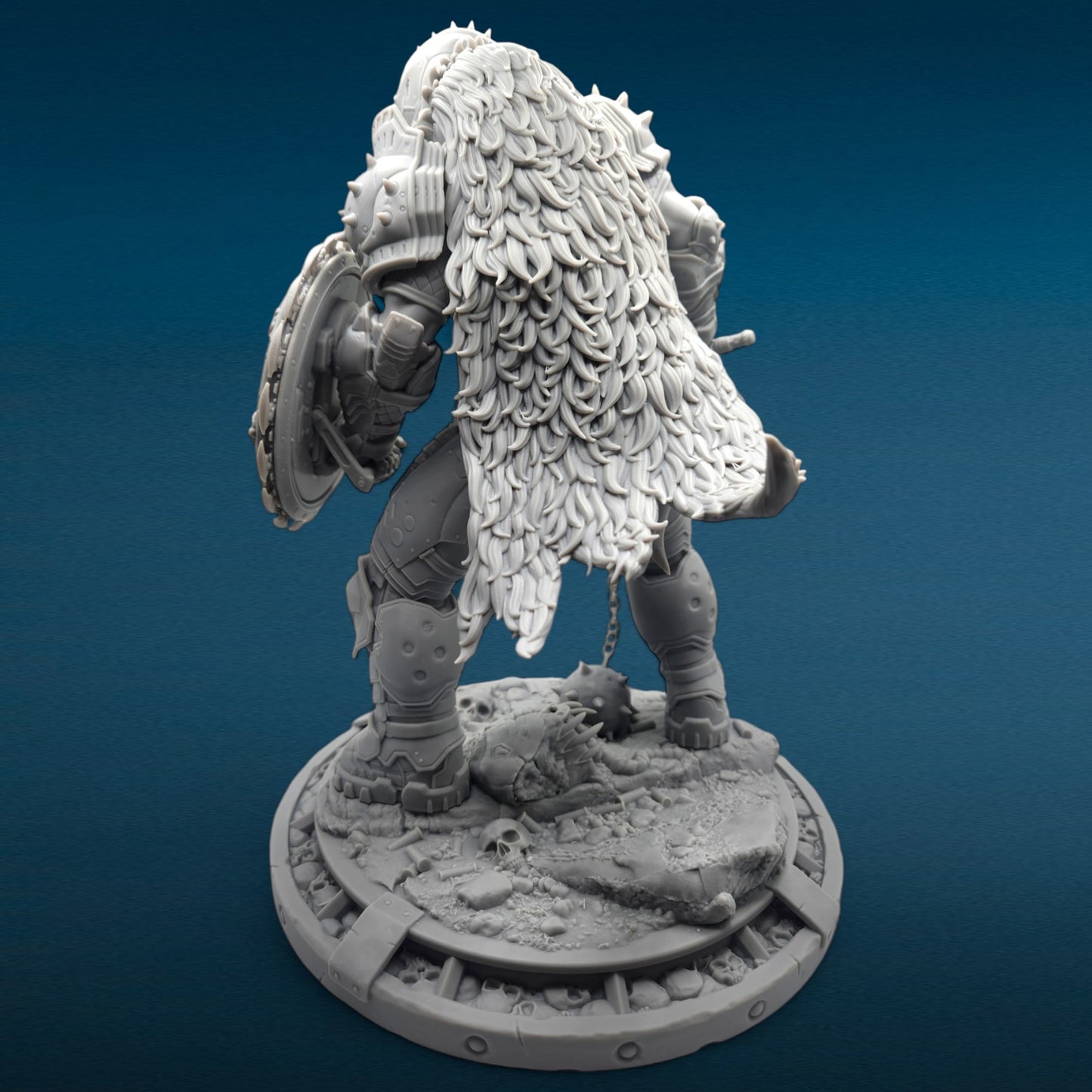 3D Resin Figurine - Doom Slayer | The Dark Ages
