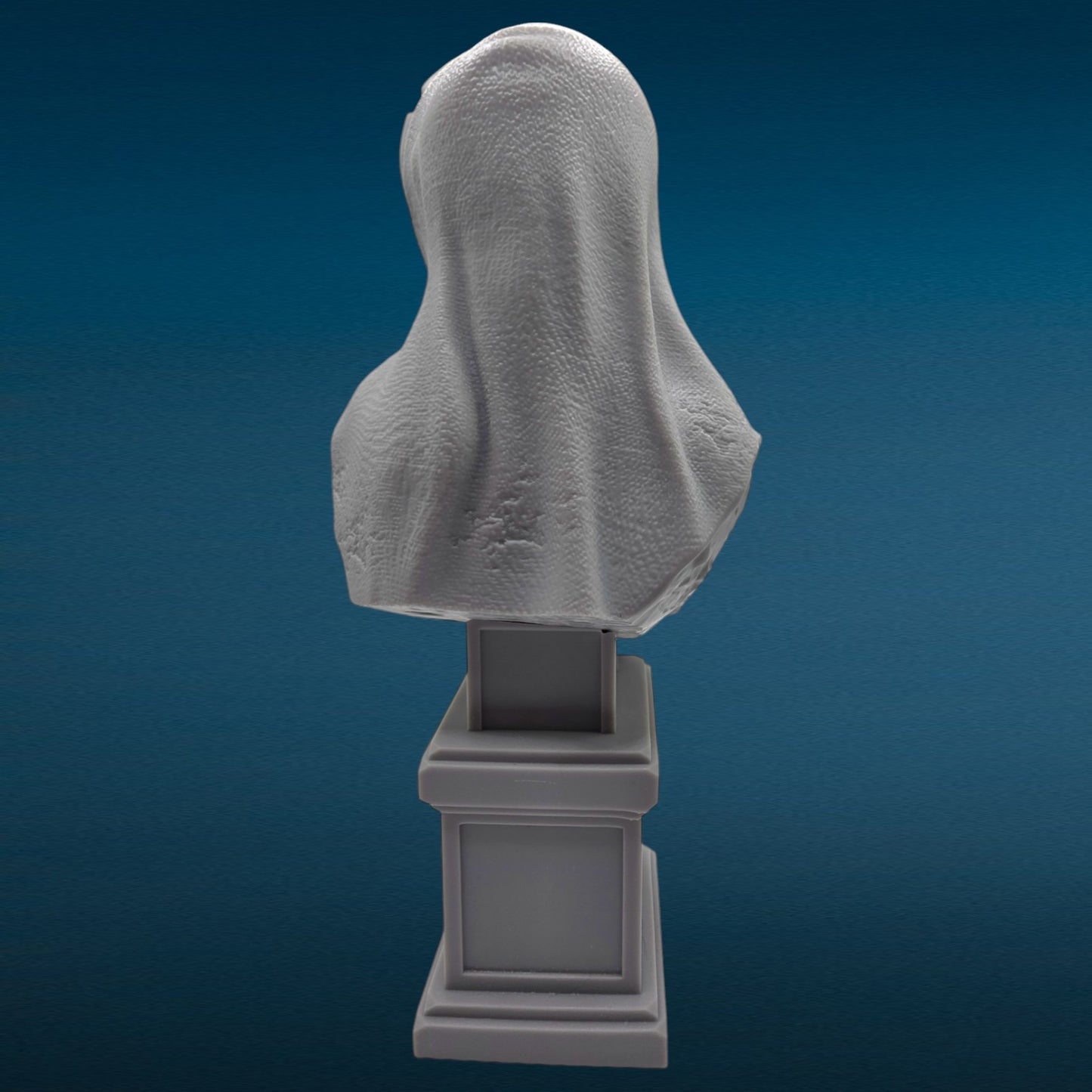 Angel of Death - Hellboy 3D Resin Bust: Unpainted Fan Art (8.5 Inch)