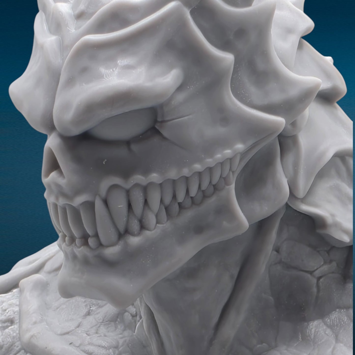 Kaiju 8 - Defense Force's Ultimate Weapon 3D Resin Bust: Unpainted Fan Art (7 Inch)