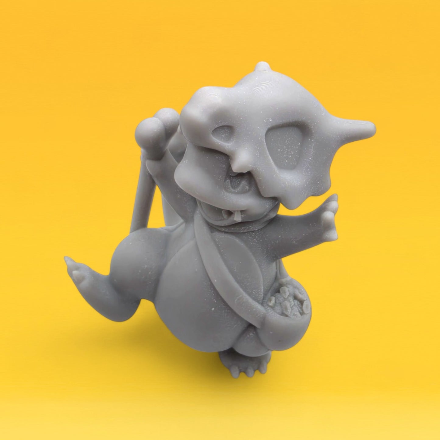 Pokemon Resin Miniature - Charmander in Cubone Costume