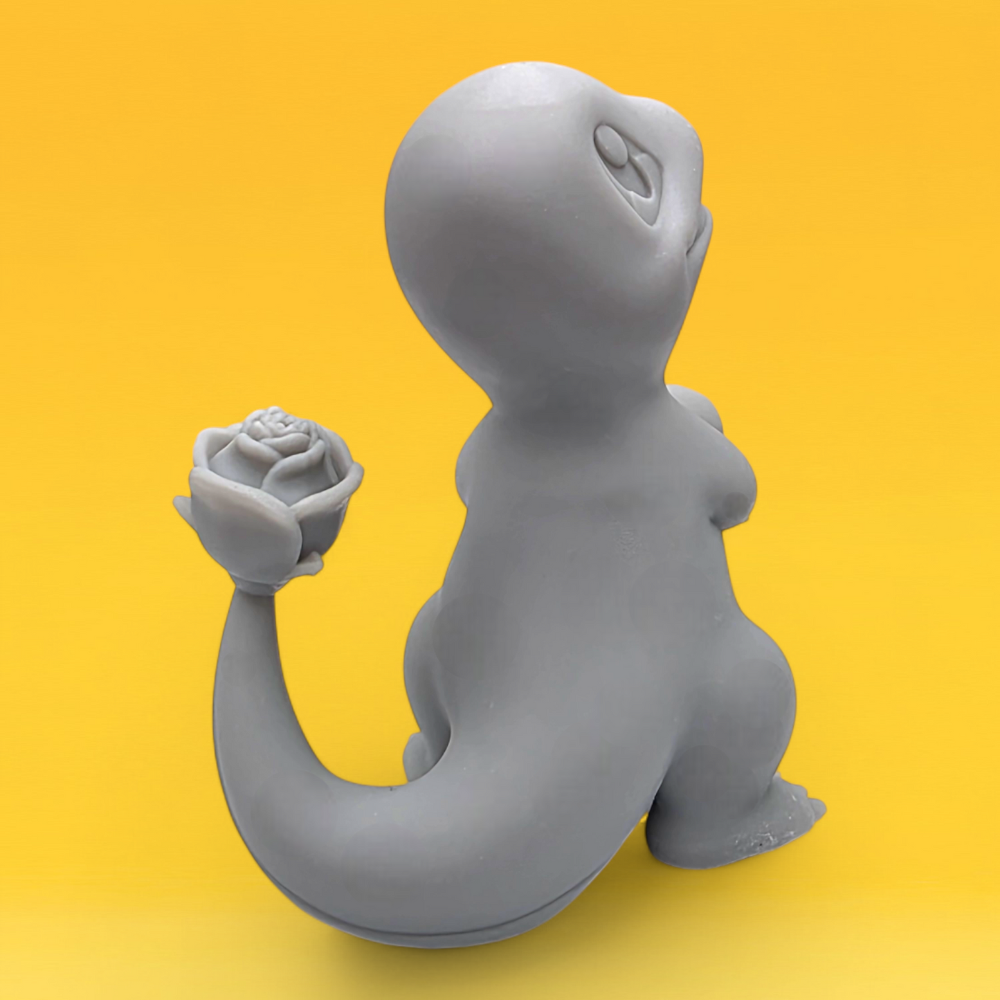 Pokemon Resin Miniature - Charmander In Love
