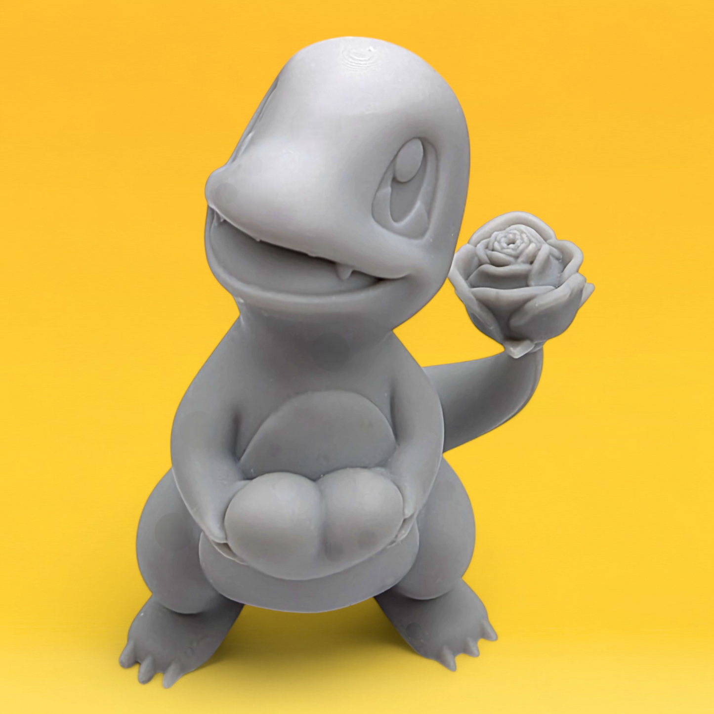 Pokemon Resin Miniature - Charmander In Love