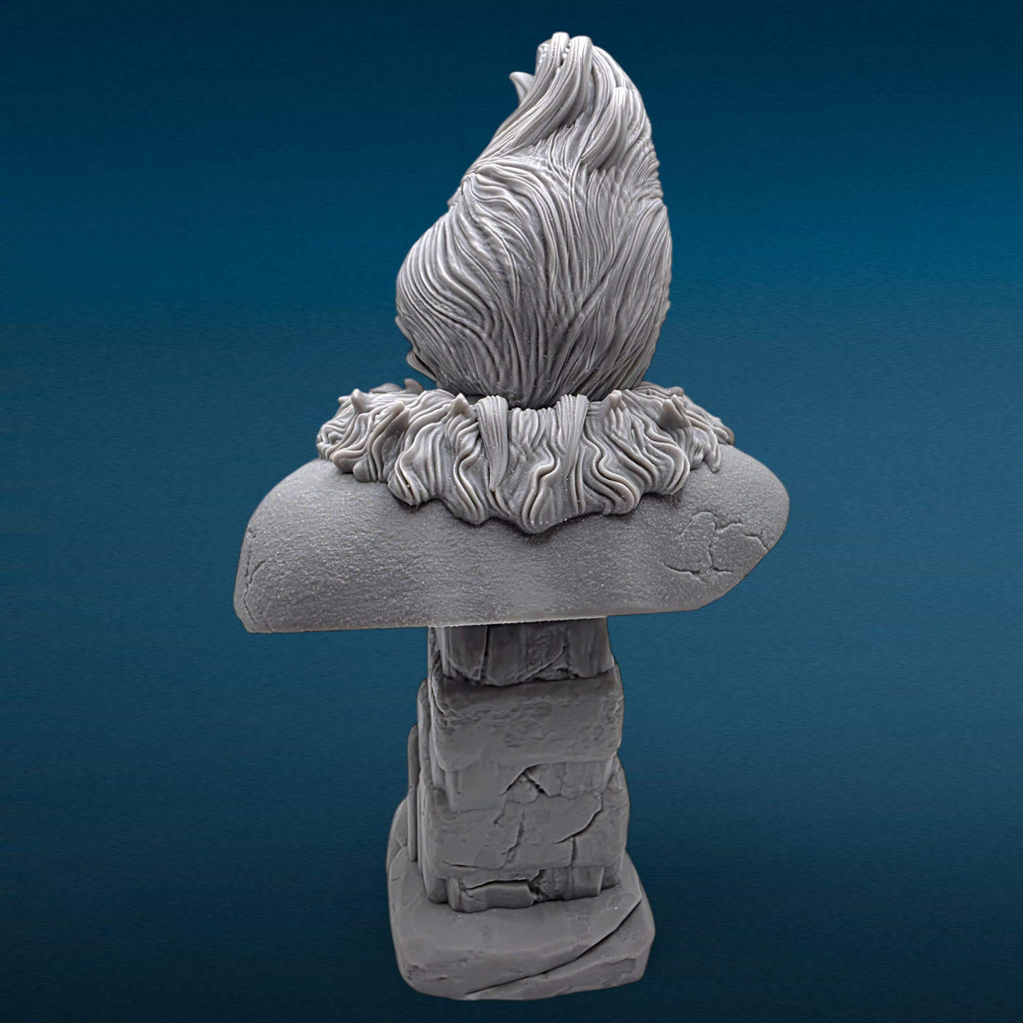 The Grinch - 3D Resin Figurine: Unpainted Fan Art (7 Inch)