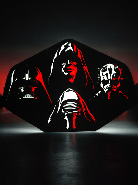 The Dark Side LED Lamp | Star Wars