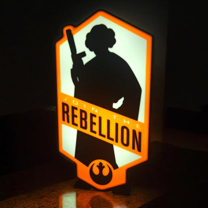 Join the Rebellion LED Lamp | Star Wars