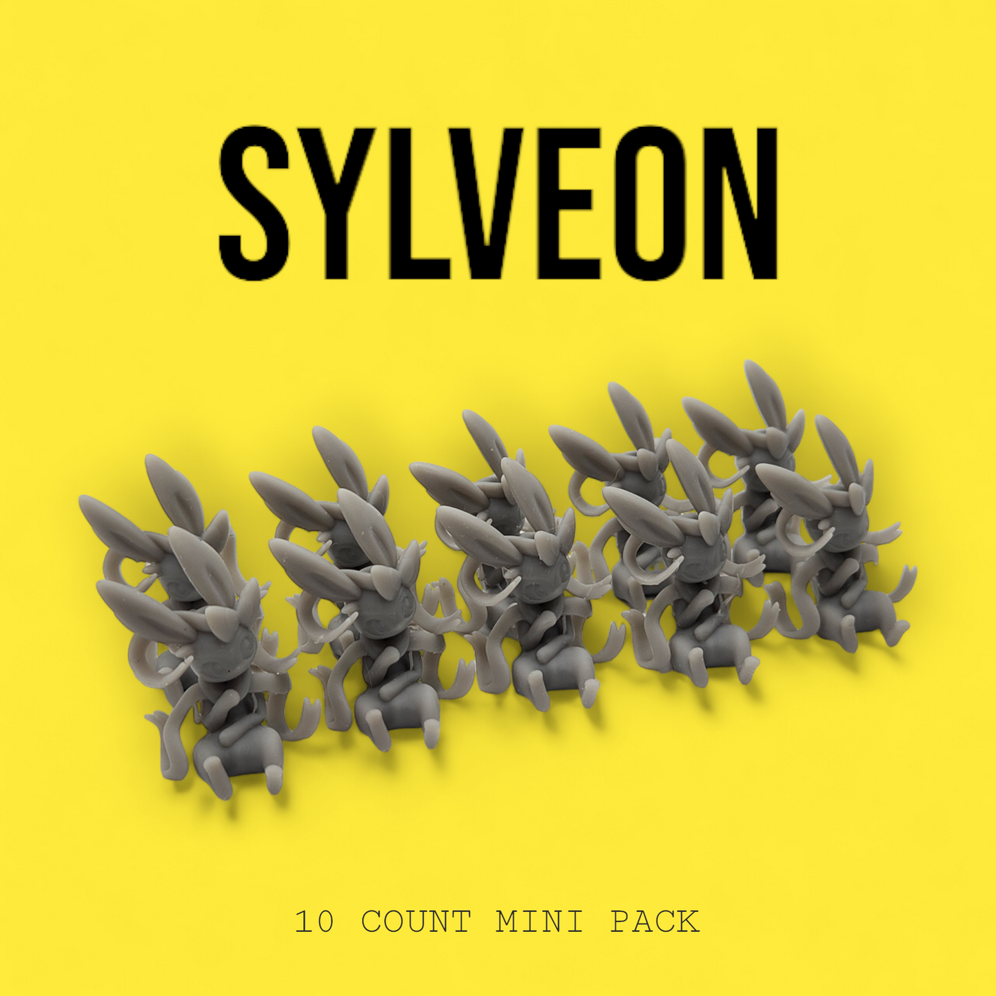 Pokemon Resin Super Miniature 10 Pack - Sylveon