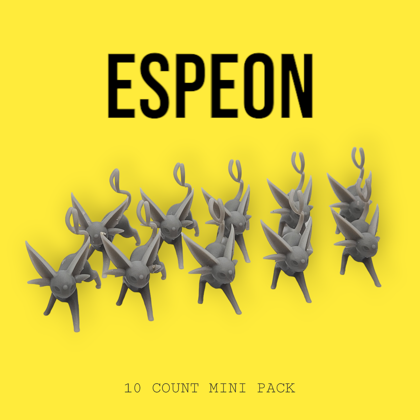 Pokemon Resin Super Miniature 10 Pack - Espeon