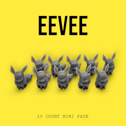 Pokemon Resin Super Miniature 10 Pack - Eevee