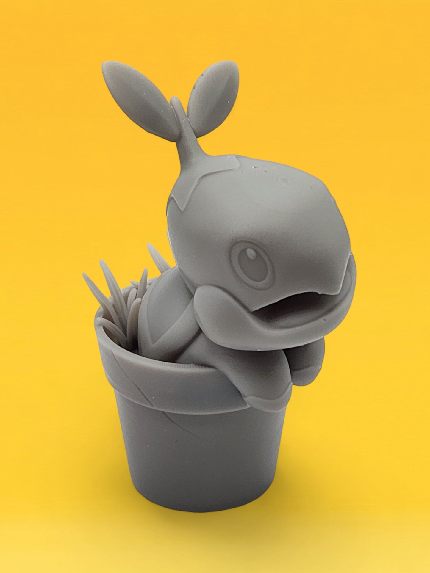 Pokemon Resin Miniature - Potted Turtwig