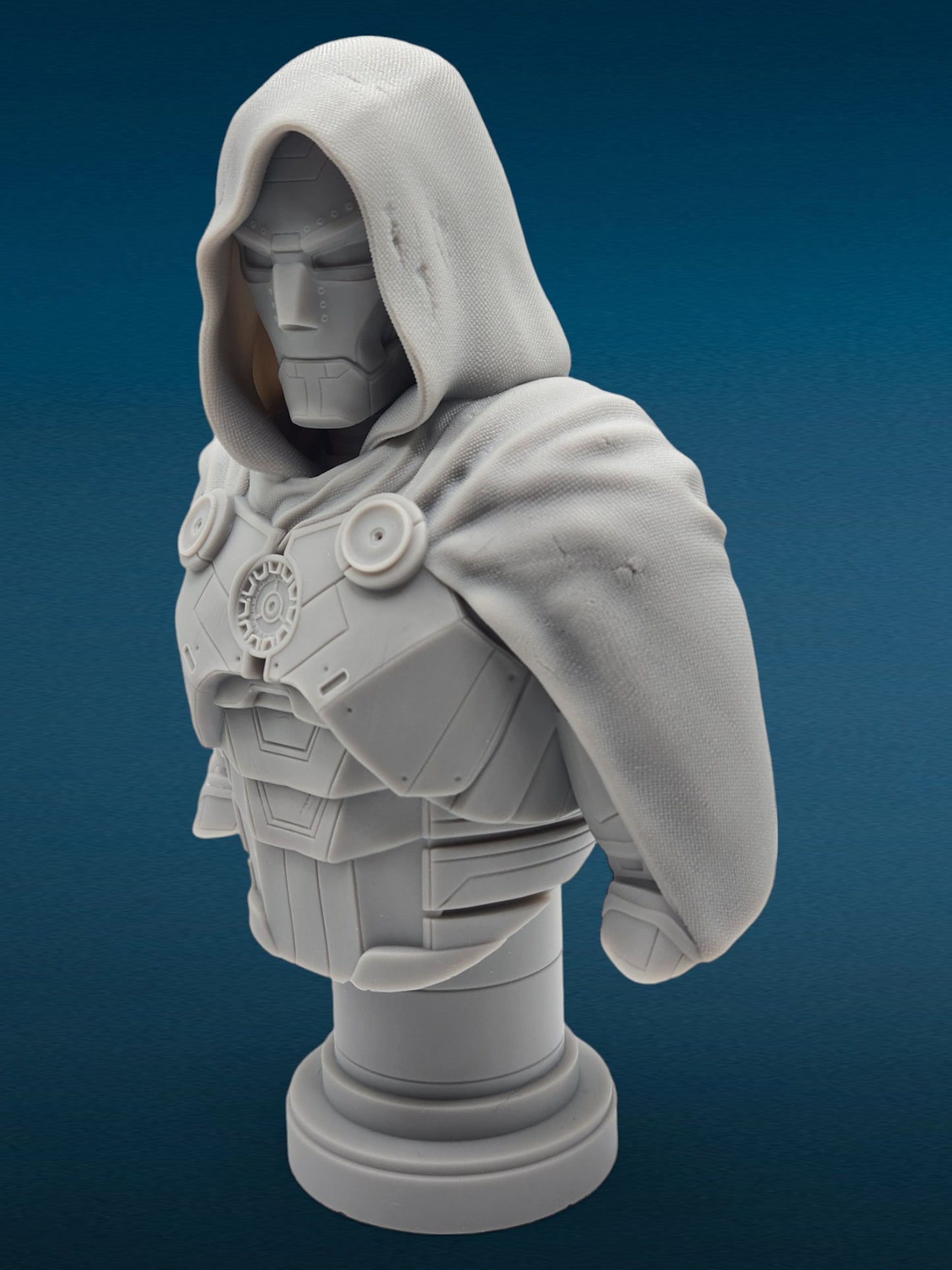 3D Resin Figurine - Iron Doom Bust