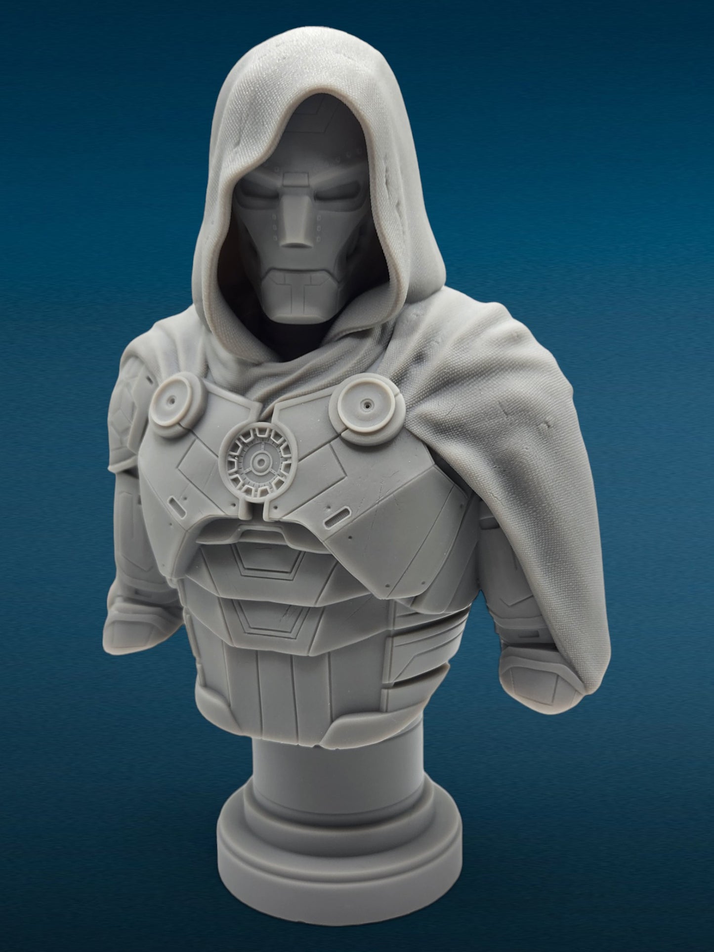 3D Resin Figurine - Iron Doom Bust