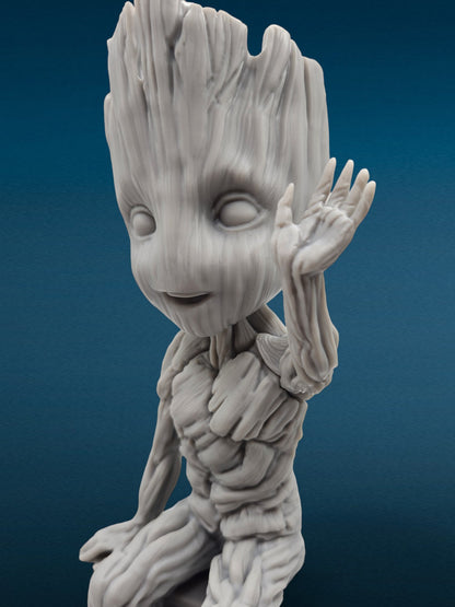 3D Resin Figurine - Groot Speaker Box | Marvel