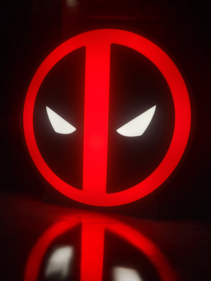 Deadpool Logo LED Lamp | Deadpool