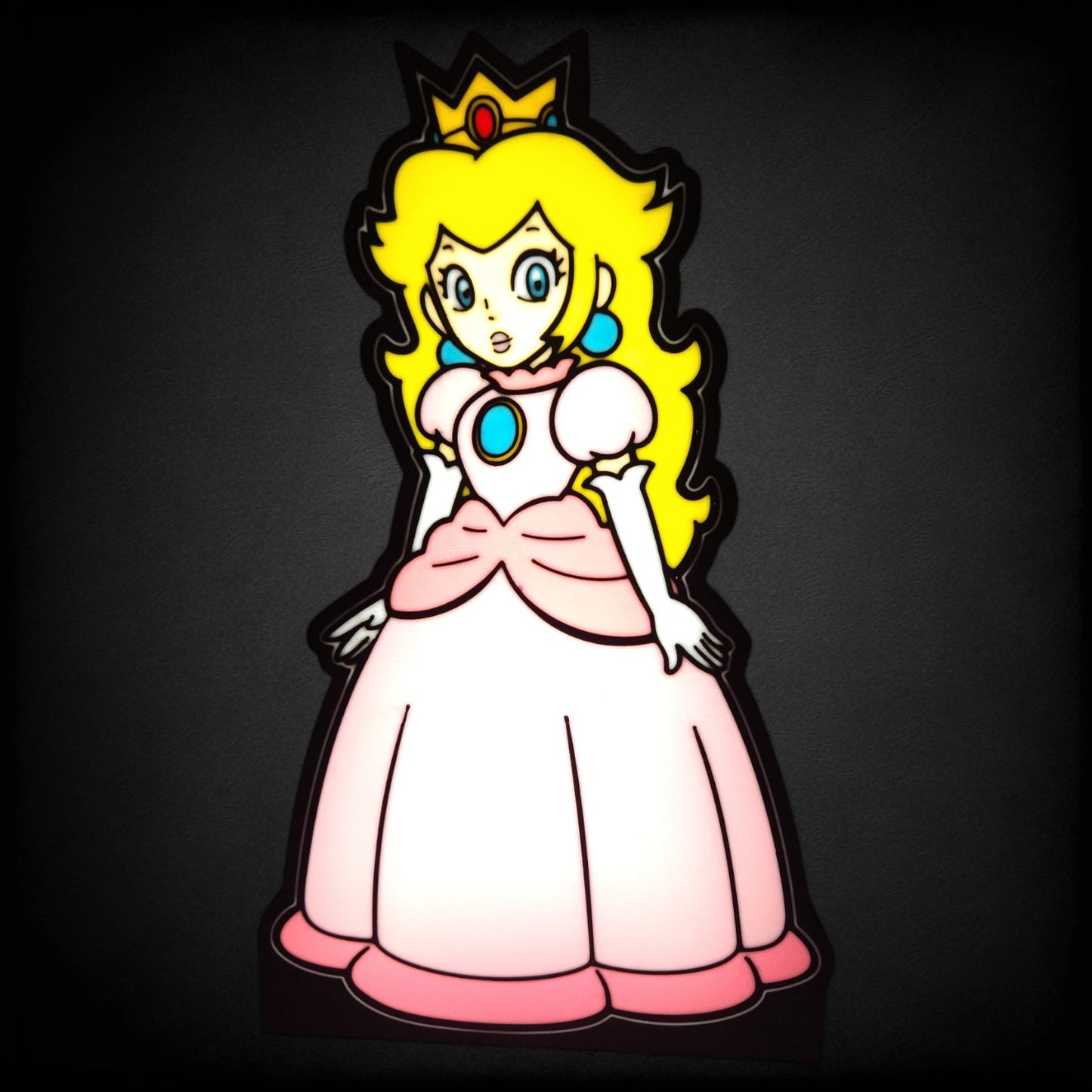 Princess Peach - Full LED Lamp | Mario Bros