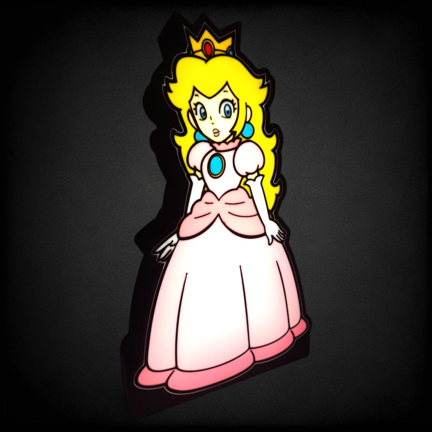 Princess Peach - Full LED Lamp | Mario Bros