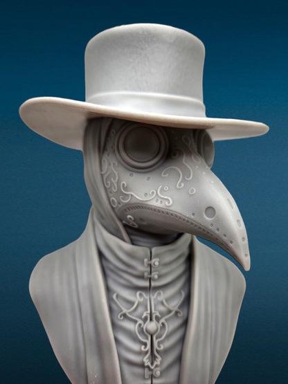 3D Fantasy Resin - Plague Doctor