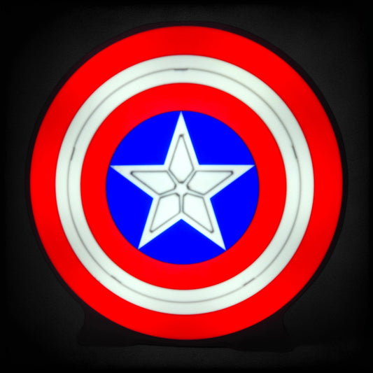 Captain America Shield LED Lamp | Marvel