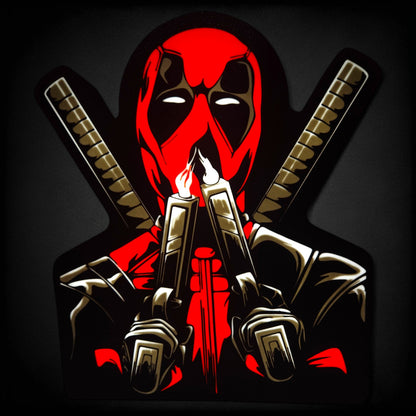 Deadpool - Smoking Guns LED Lamp | Deadpool