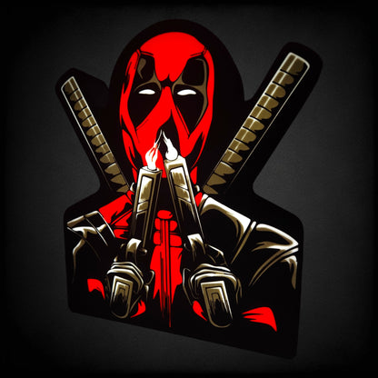 Deadpool - Smoking Guns LED Lamp | Deadpool
