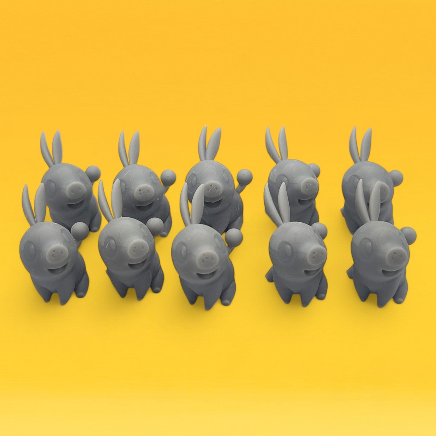 Pokemon Resin Super Miniature 10 Pack - Tepig