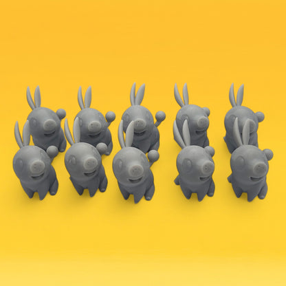 Pokemon Resin Super Miniature 10 Pack - Tepig