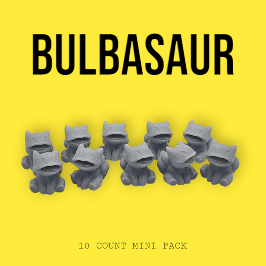 Pokemon Resin Super Miniature 10 Pack - Bulbasaur