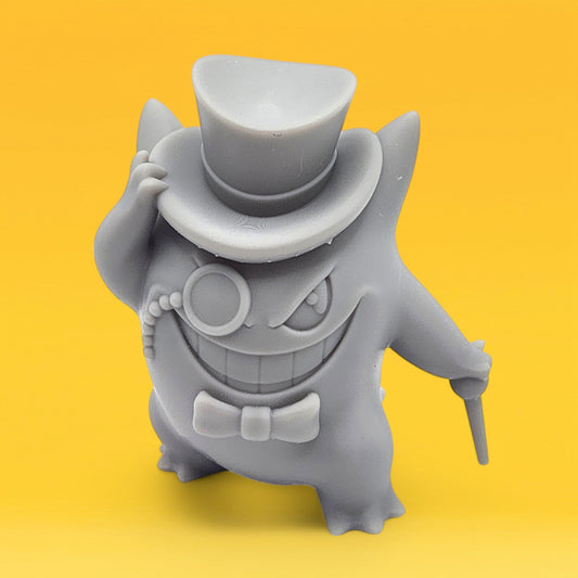 Pokemon Resin Miniature - Gengar Top Hat