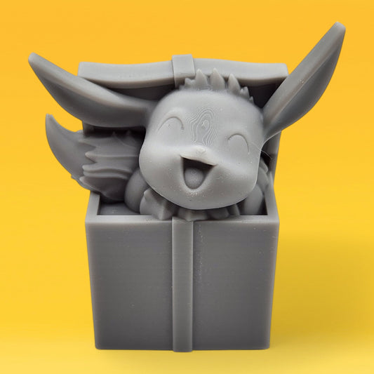 Pokemon Resin Miniature - Eevee Giftbox