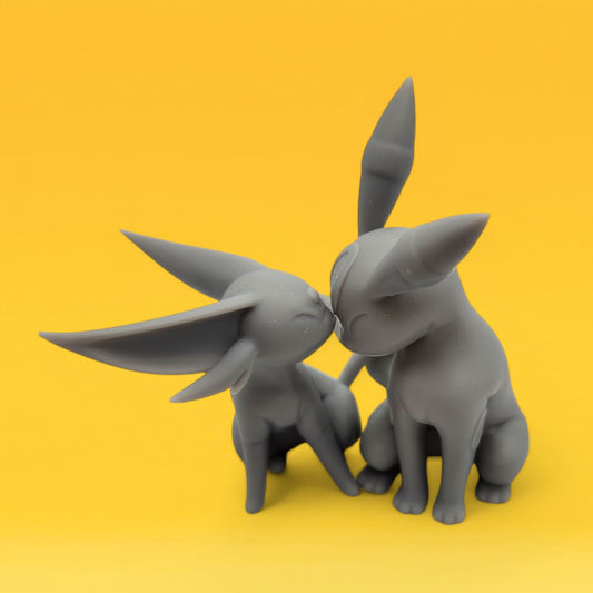 Pokemon Resin Miniature - Umbreon & Espeon Kissing