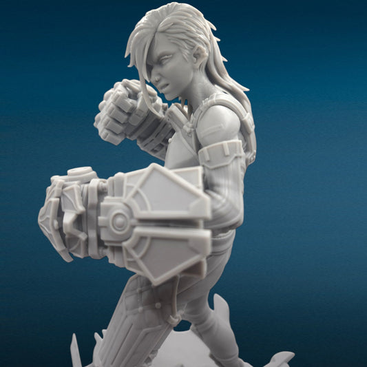 3D Resin Figurine - Vi (League of Legends)