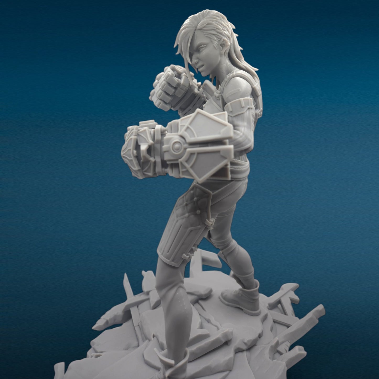 3D Resin Figurine - Vi (League of Legends)