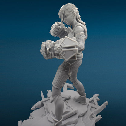 3D Resin Figurine - Vi (League of Legends)