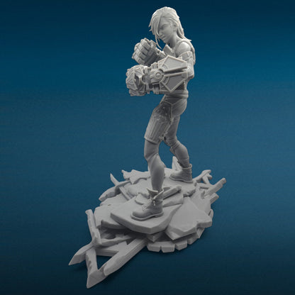 3D Resin Figurine - Vi (League of Legends)