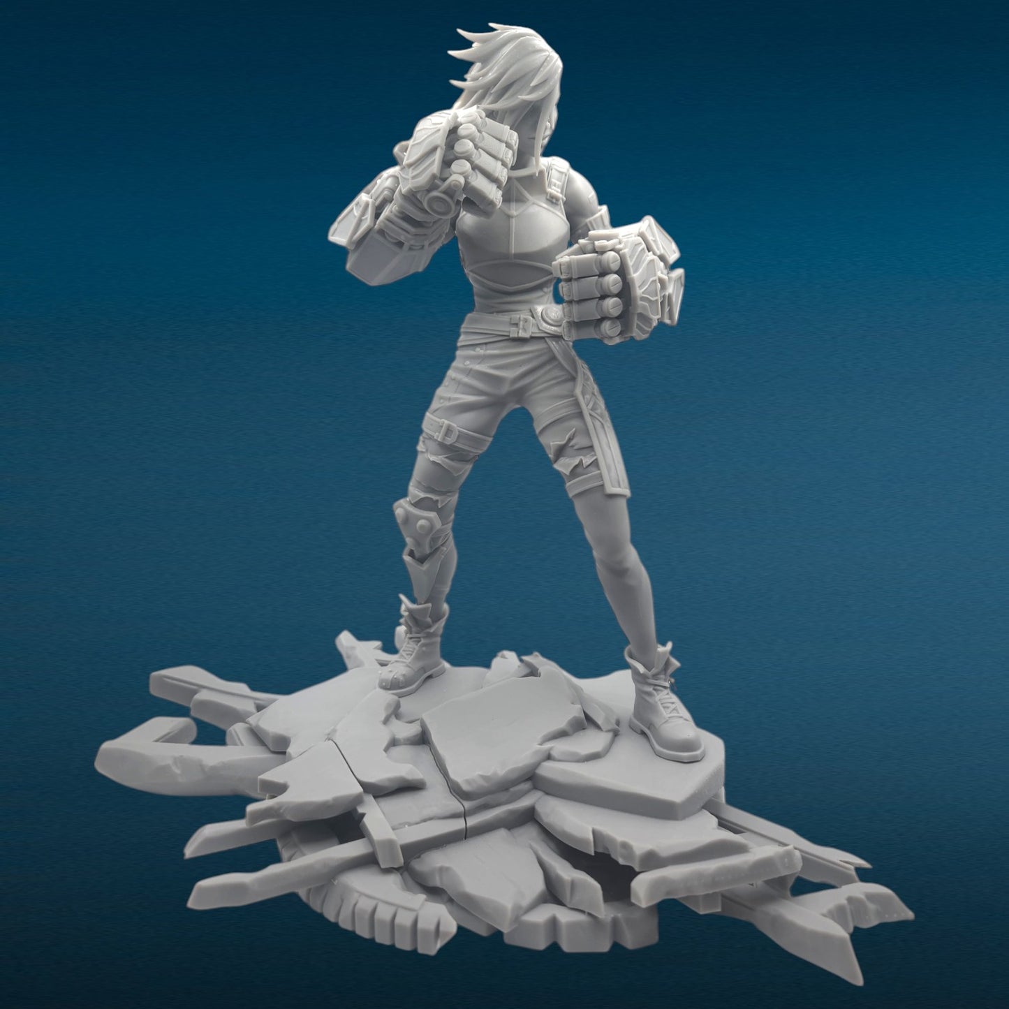3D Resin Figurine - Vi (League of Legends)