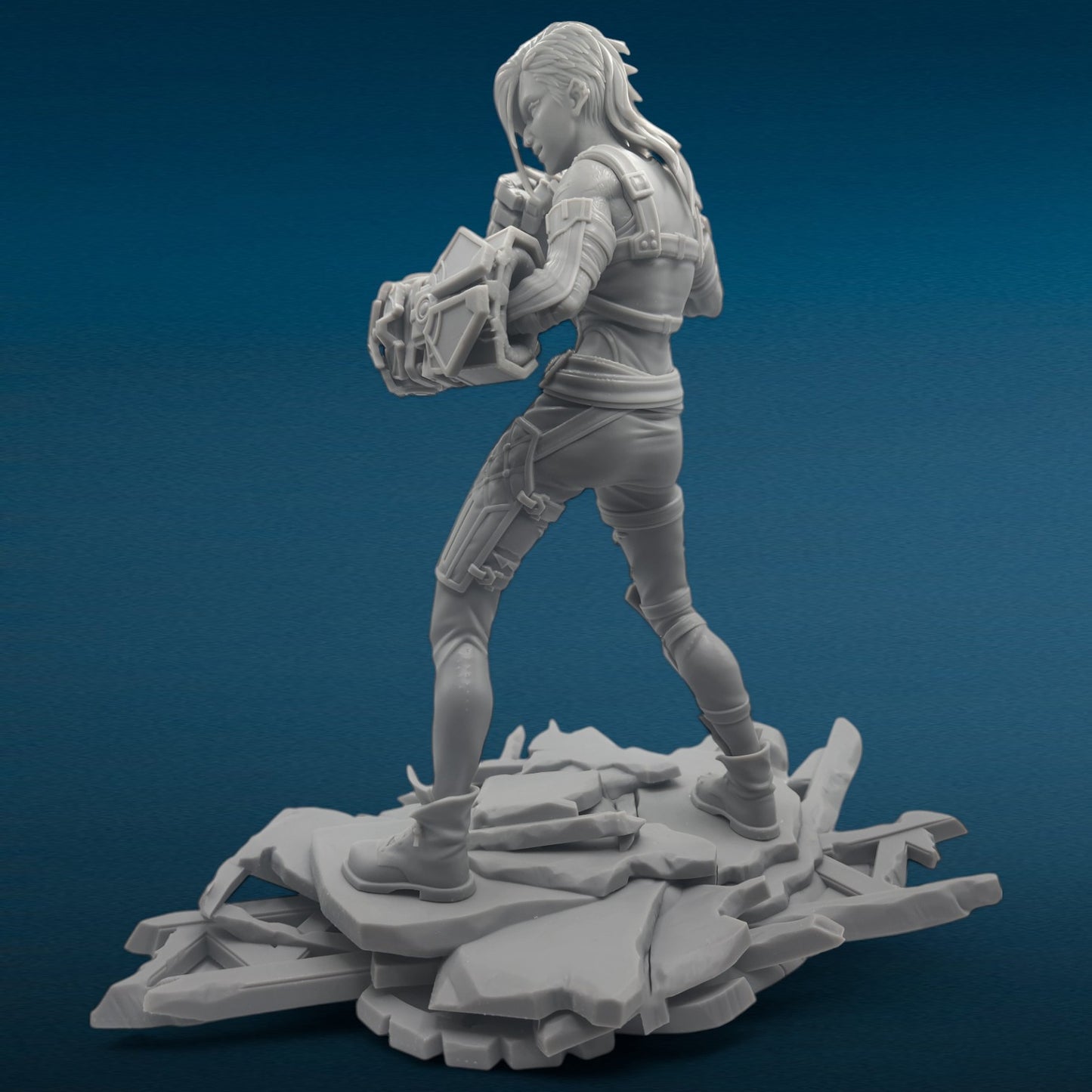 3D Resin Figurine - Vi (League of Legends)