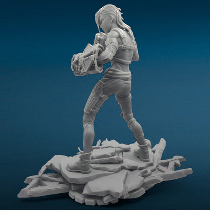 3D Resin Figurine - Vi (League of Legends)
