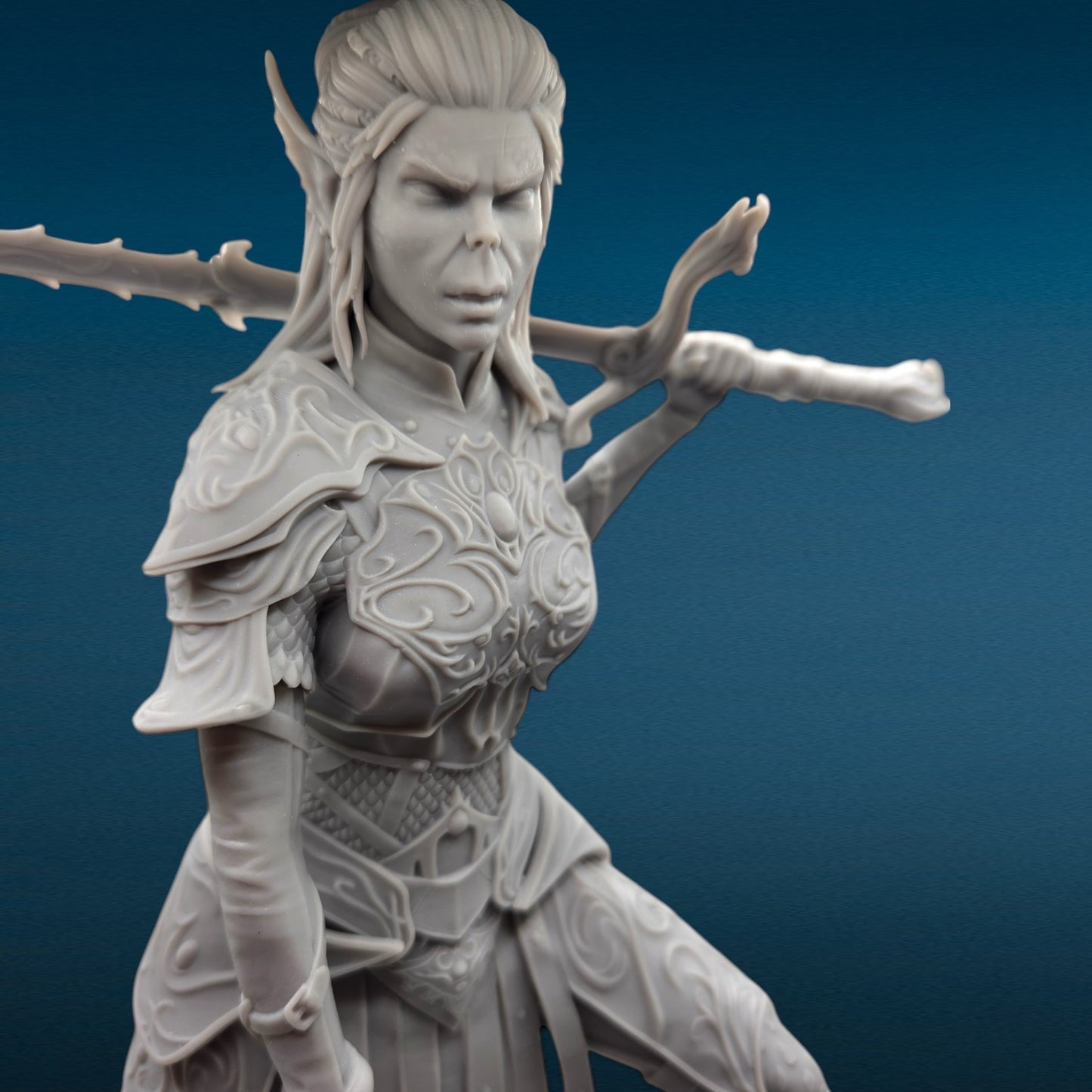 3D Resin Figurine - Lae'zel (Baldur's Gate 3)