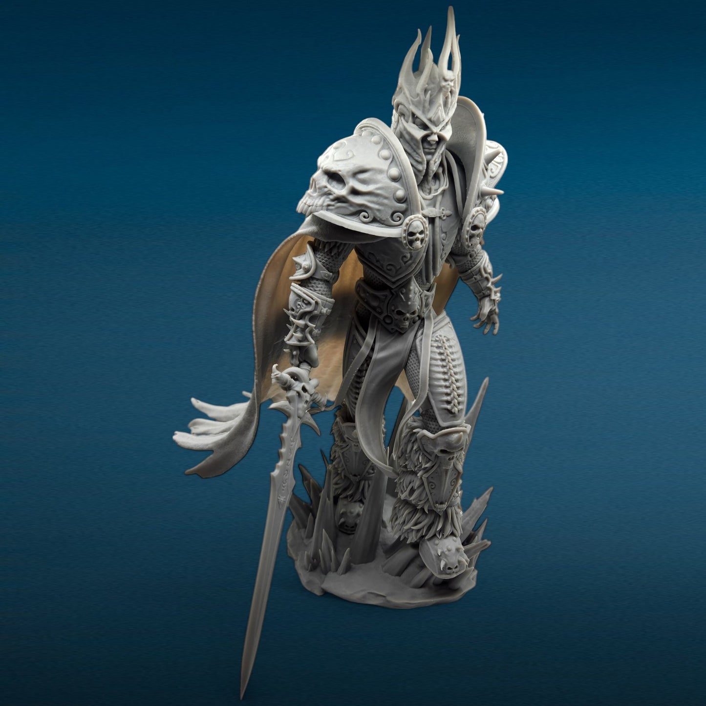 3D Resin Figurine - Arthas Menethil (World of Warcraft - WoW)