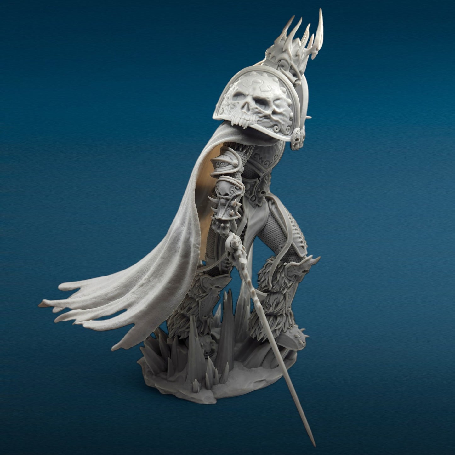 3D Resin Figurine - Arthas Menethil (World of Warcraft - WoW)