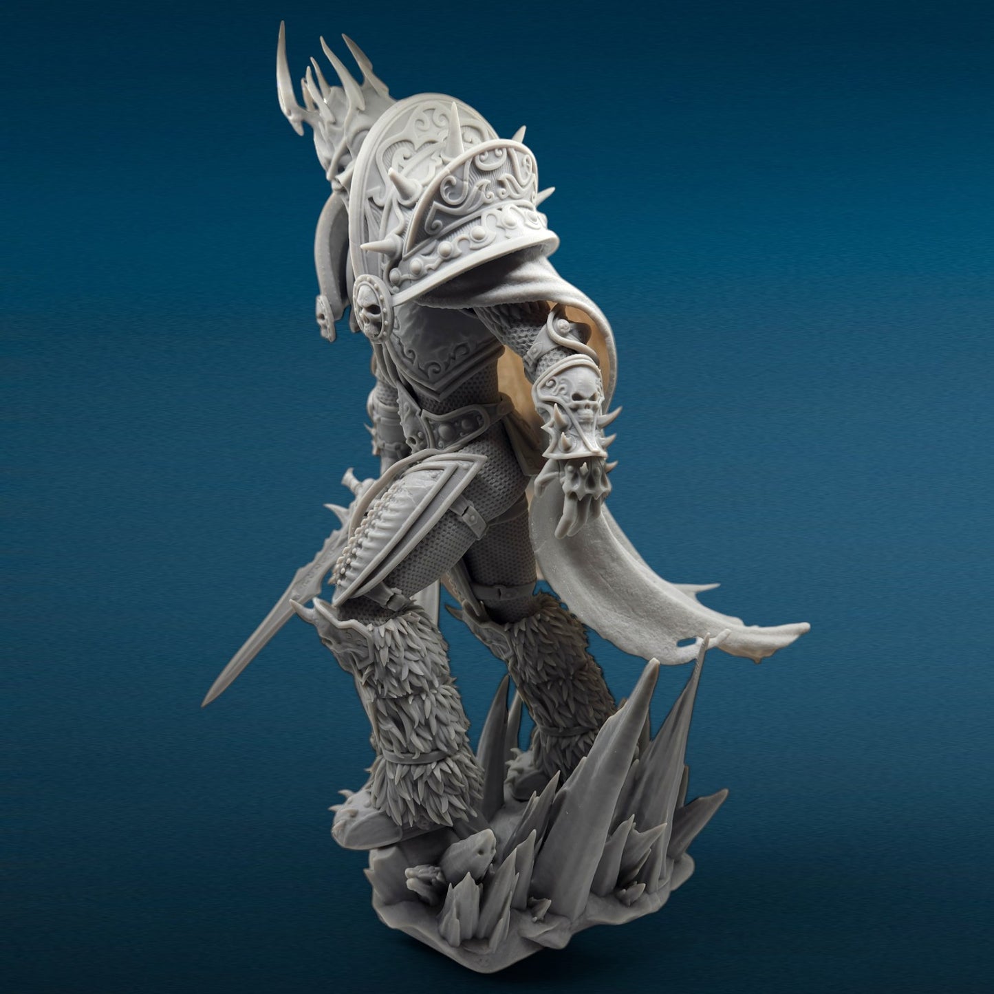 3D Resin Figurine - Arthas Menethil (World of Warcraft - WoW)