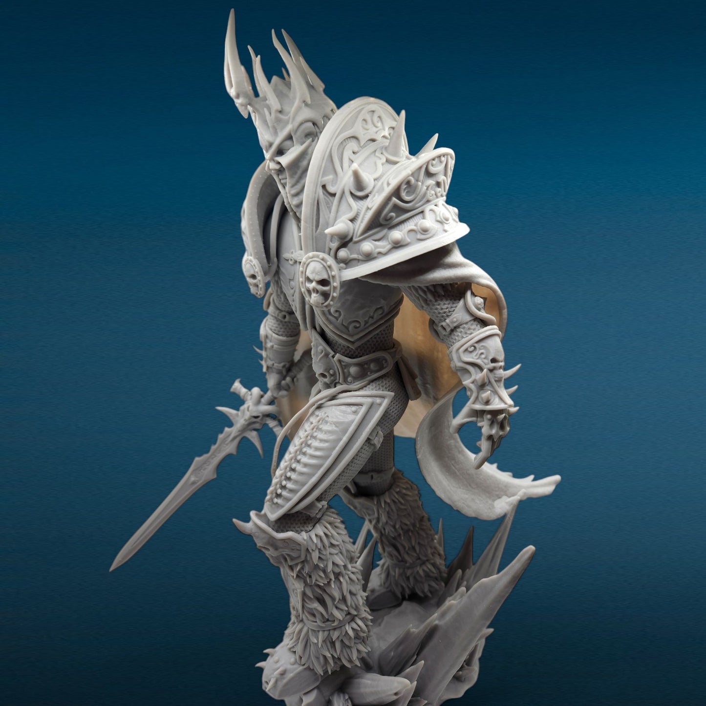 3D Resin Figurine - Arthas Menethil (World of Warcraft - WoW)