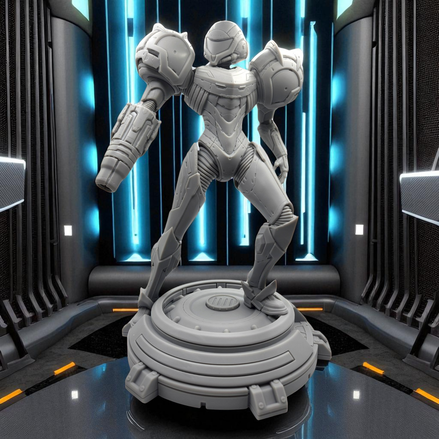 3D Resin Figurine - Samus Aran | Metroid