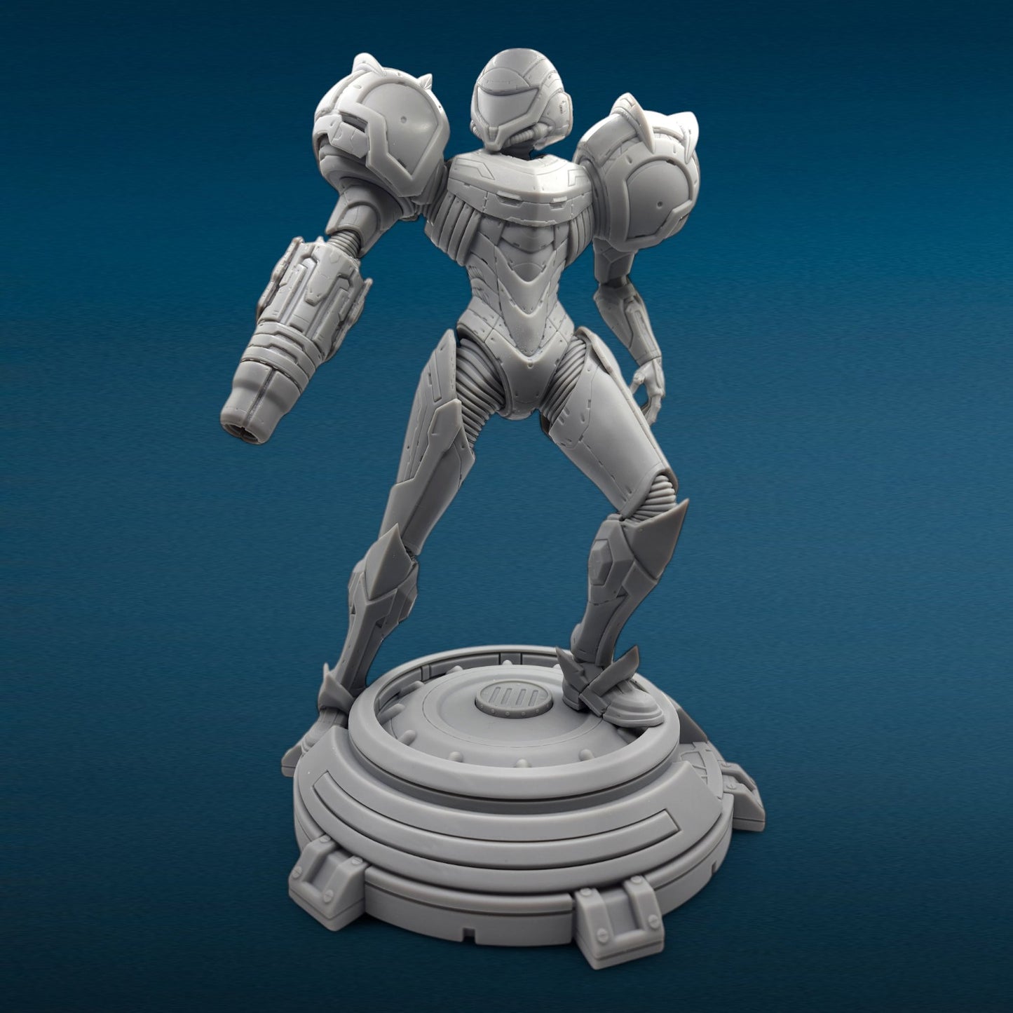 3D Resin Figurine - Samus Aran (Metroid)