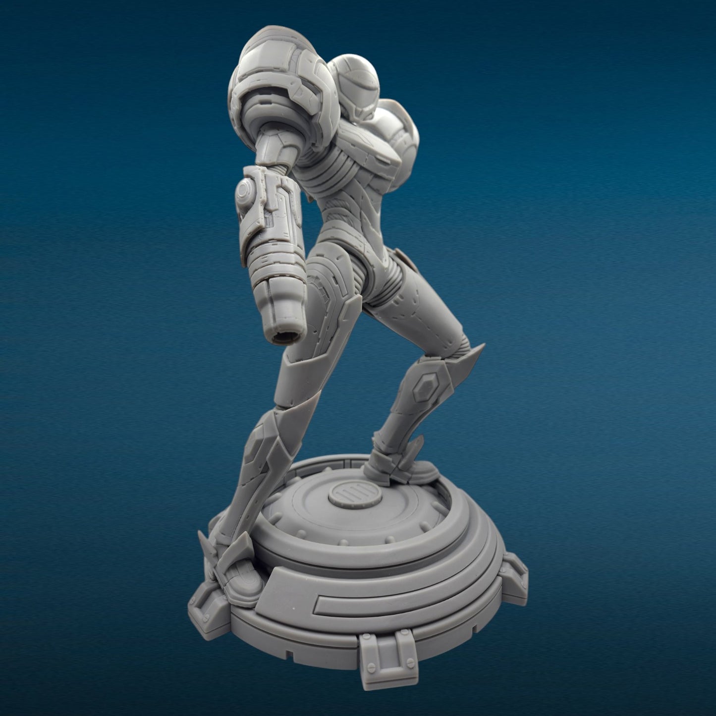 3D Resin Figurine - Samus Aran (Metroid)