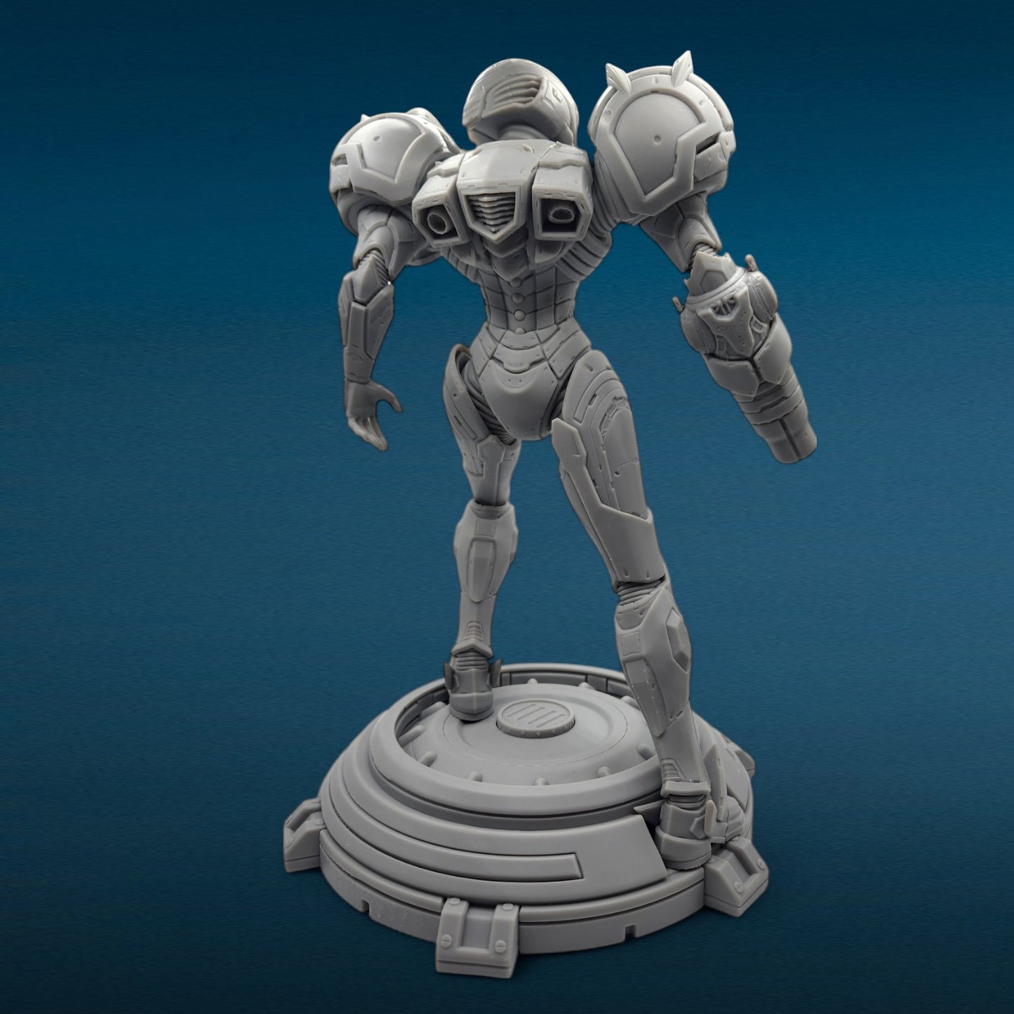 3D Resin Figurine - Samus Aran (Metroid)