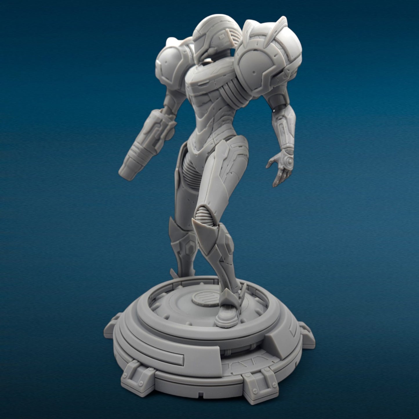 3D Resin Figurine - Samus Aran (Metroid)