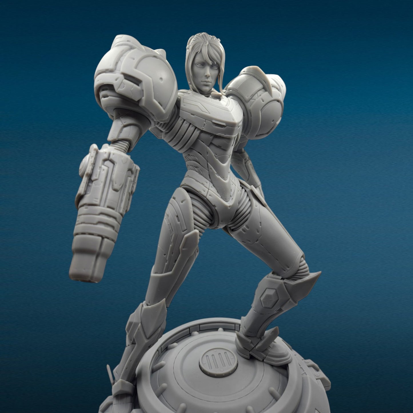 3D Resin Figurine - Samus Aran (Metroid)