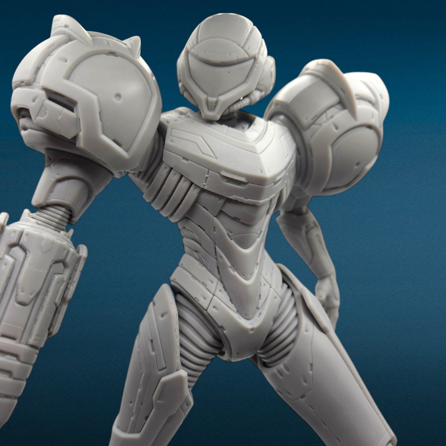 3D Resin Figurine - Samus Aran (Metroid)