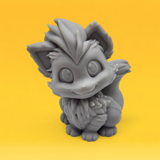 Pokemon Resin Miniature - Chibi Growlithe